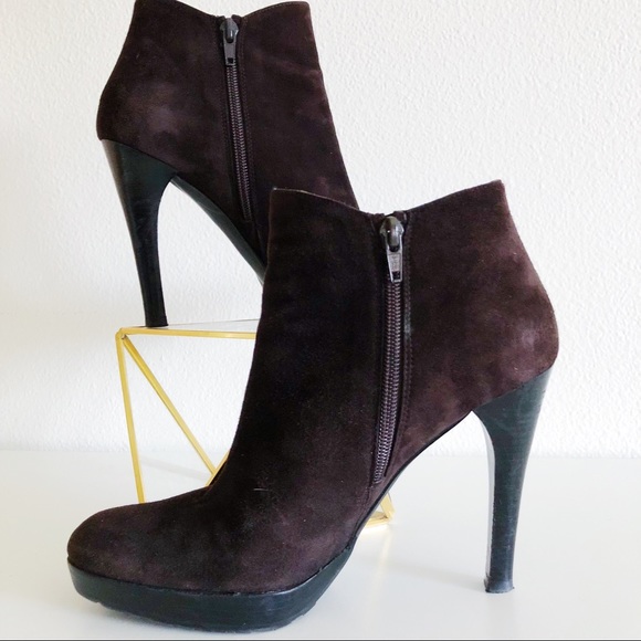 Stuart Weitzman Suede ankle booties - Picture 3 of 6